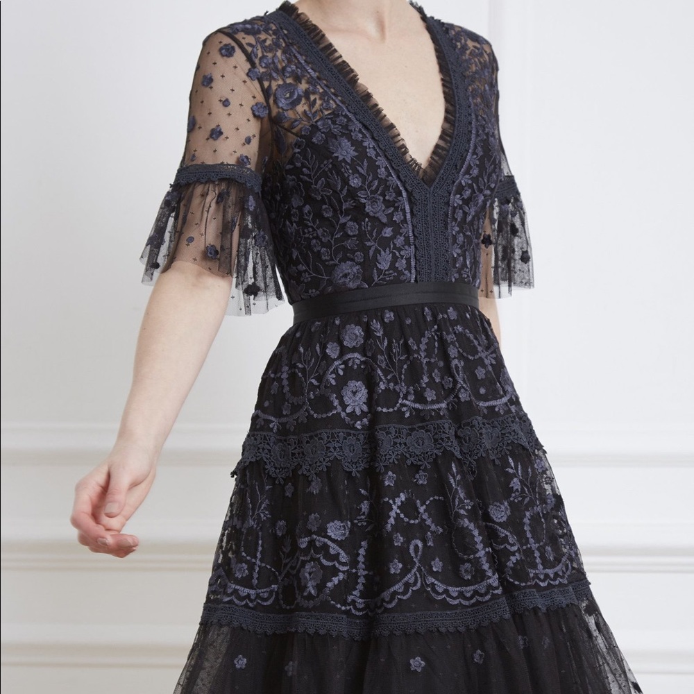 Needle & Thread Midsommer Lace Dress